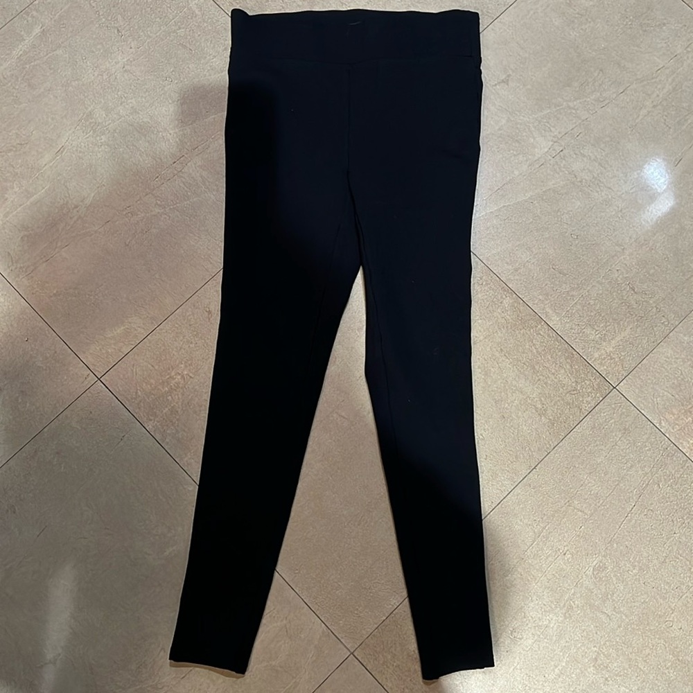 Black stretch dress pants, woman extra small petite